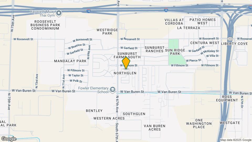 6620 W Johnson St Map and Location Details