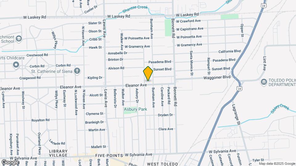 648 Eleanor Ave Map and Location Details