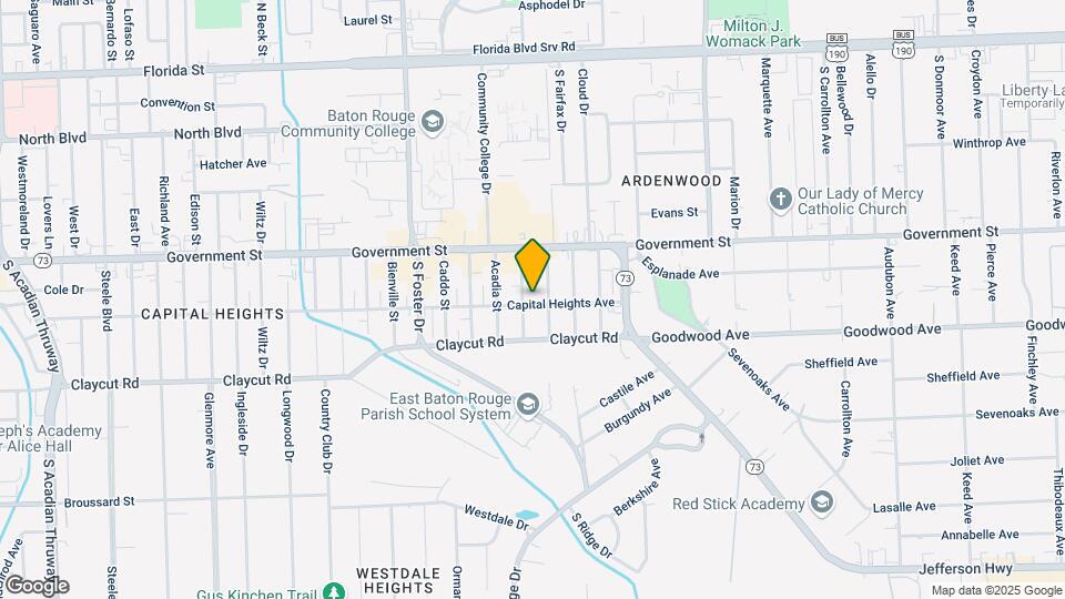 5447 Capital Heights Ave Map and Location Details
