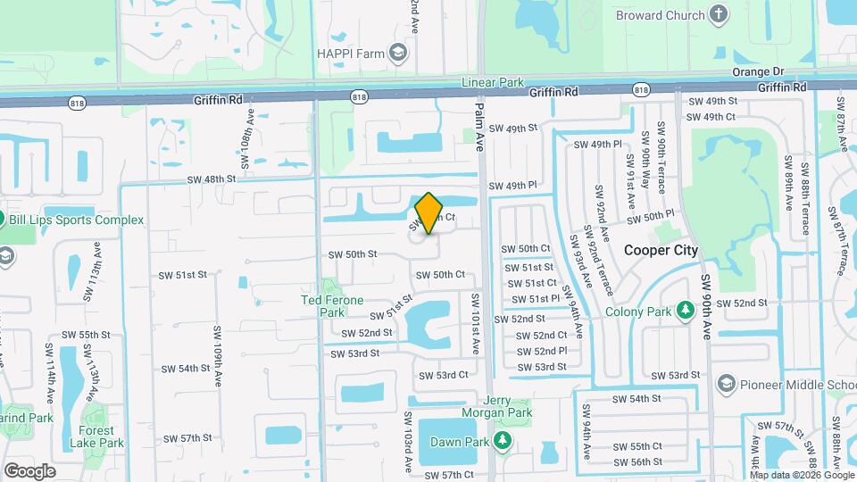 10226 SW 49th Pl Map and Location Details