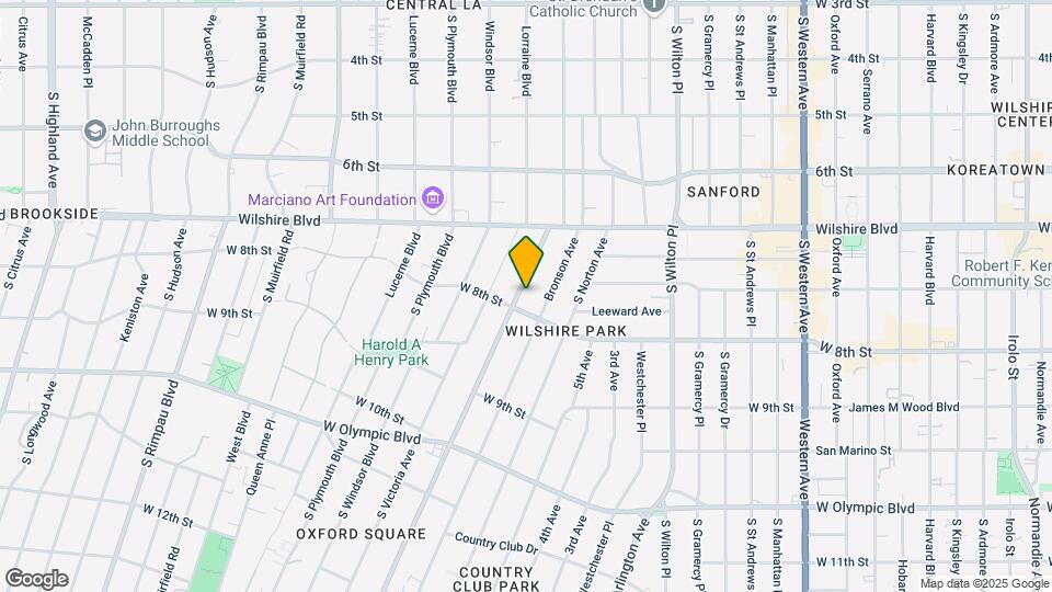 740 Crenshaw Blvd Mapa y Detalles de la Ubicación