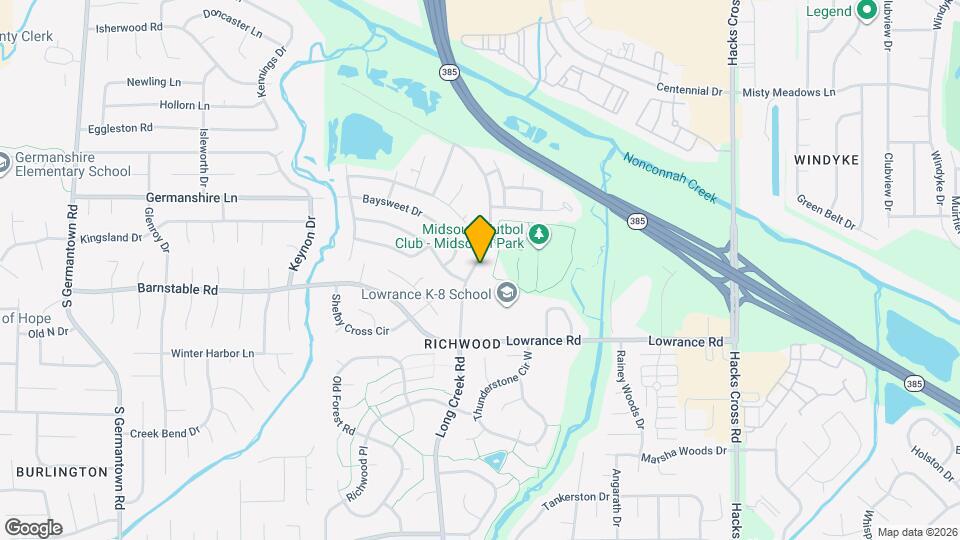 4064 Long Creek Rd Map and Location Details