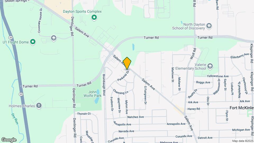 4365 Parkway Dr Map and Location Details
