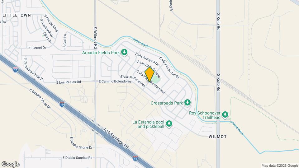 6662 E Via Pampas Morenas Map and Location Details