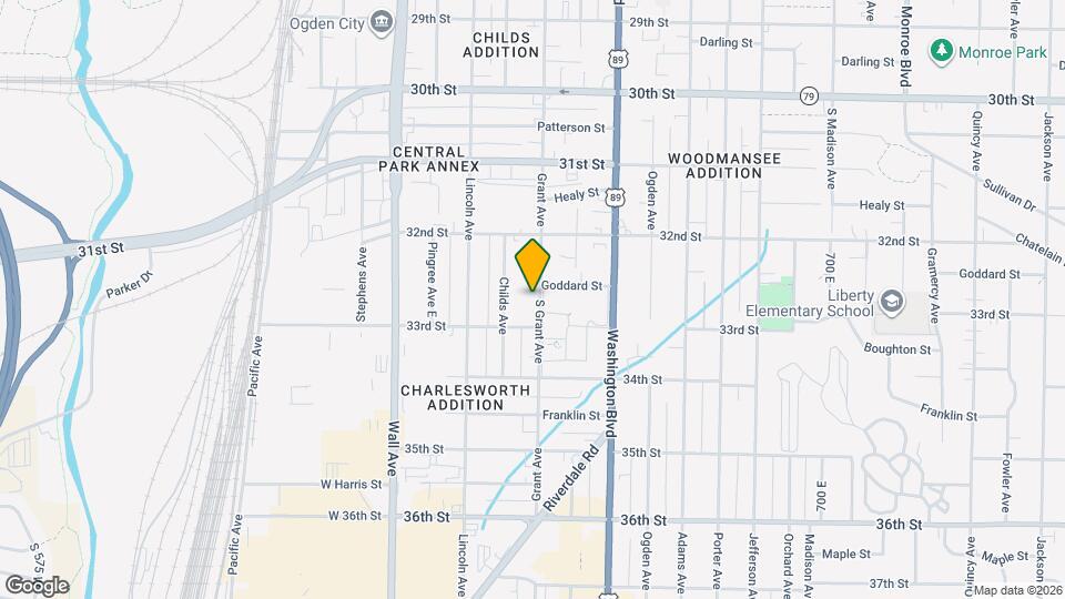 3265 S Grant Ave Map and Location Details
