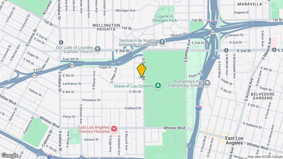 467 S Downey Rd Map and Location Details