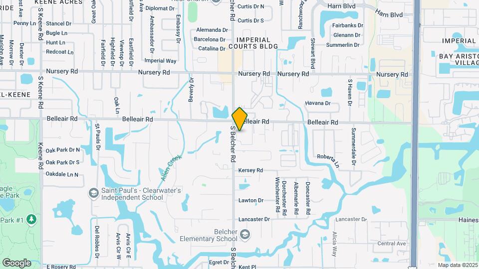 2207 Belleair Rd, Unit B14 Map and Location Details