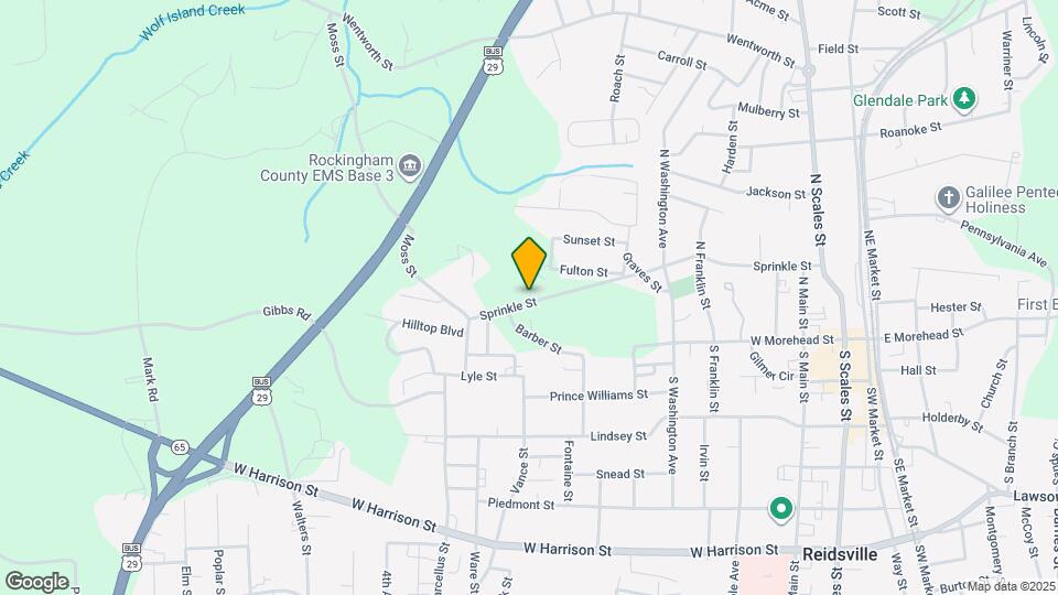 864 Sprinkle St Map and Location Details