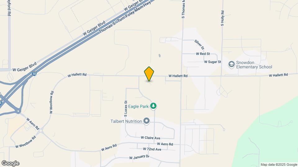 6517 S Cattail Ln Map and Location Details