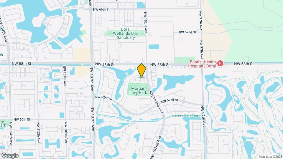5585 NW 102nd Pl Map and Location Details
