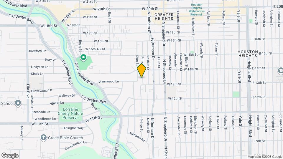 1317 Prince St Map and Location Details