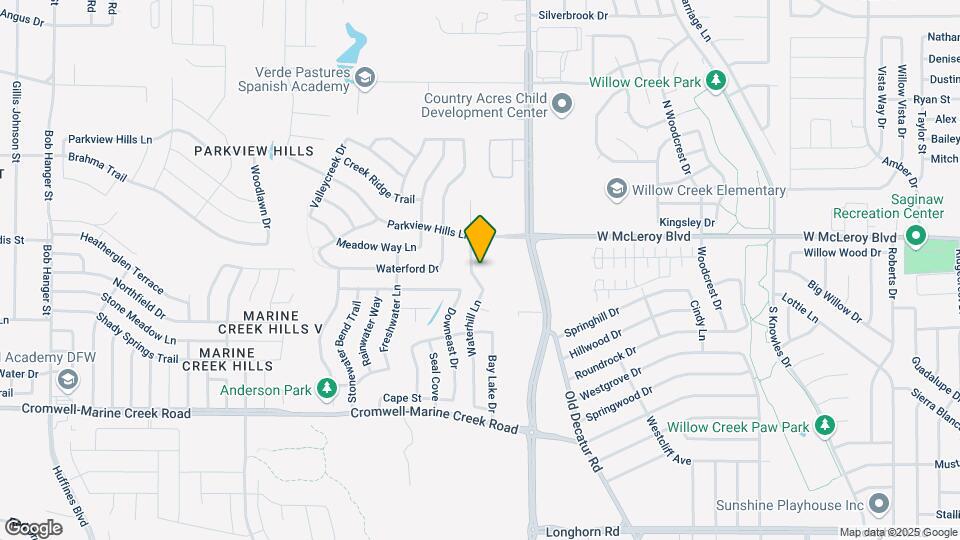 6612 Waterhill Ln Map and Location Details