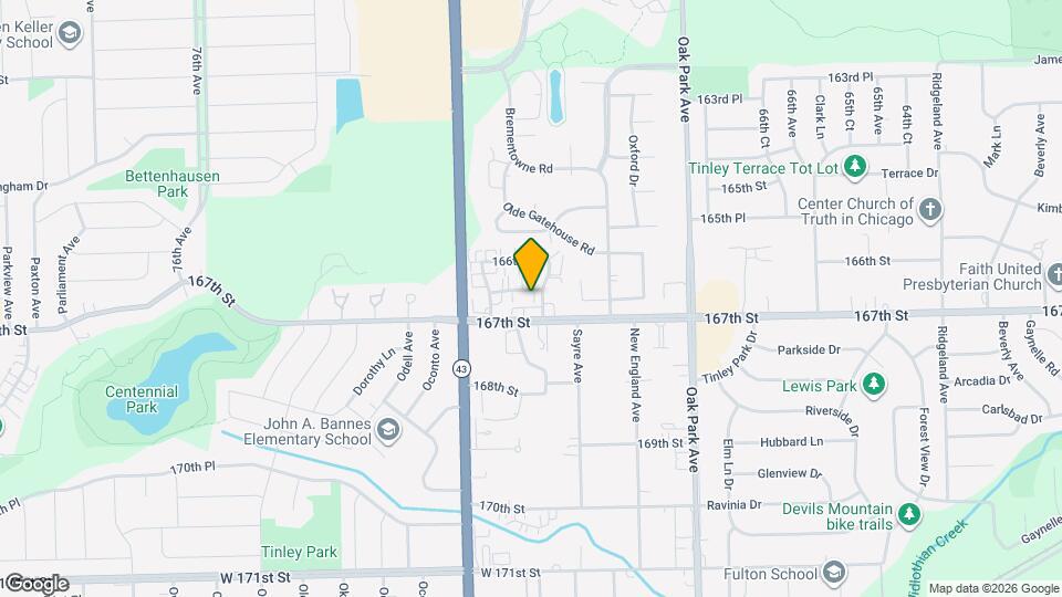 7109 Laverne Ln Mapa y Detalles de la Ubicación