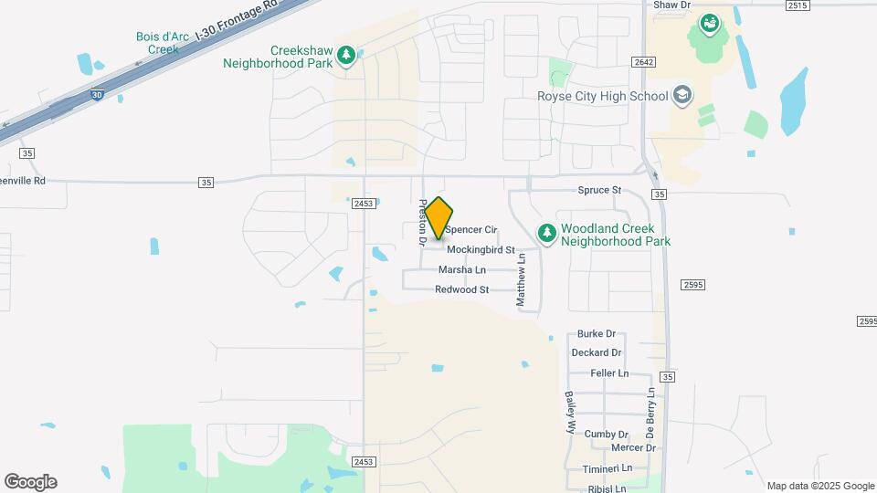 2600 Spencer Cir Map and Location Details