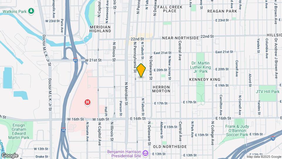 1902 N Talbott St Map and Location Details
