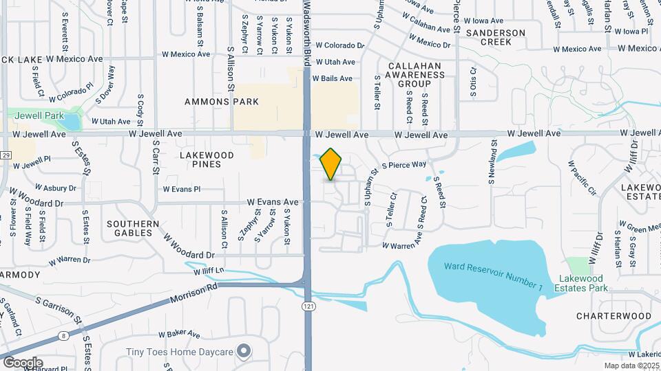 7488 W Pacific Ln Map and Location Details