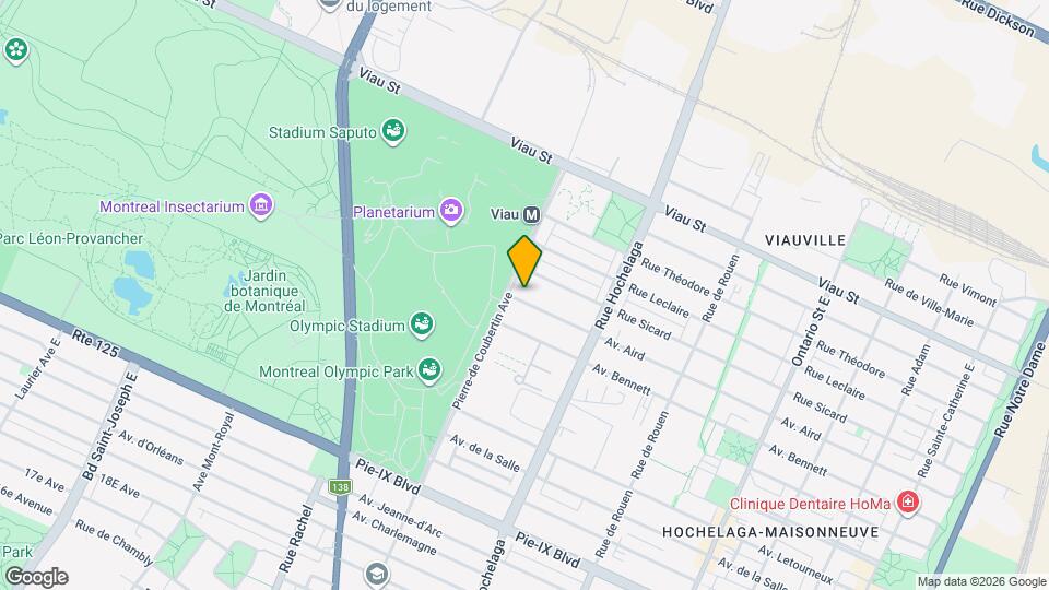 Les Jardins Du Stade Map and Location Details