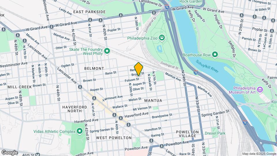 3829 Folsom St Map and Location Details