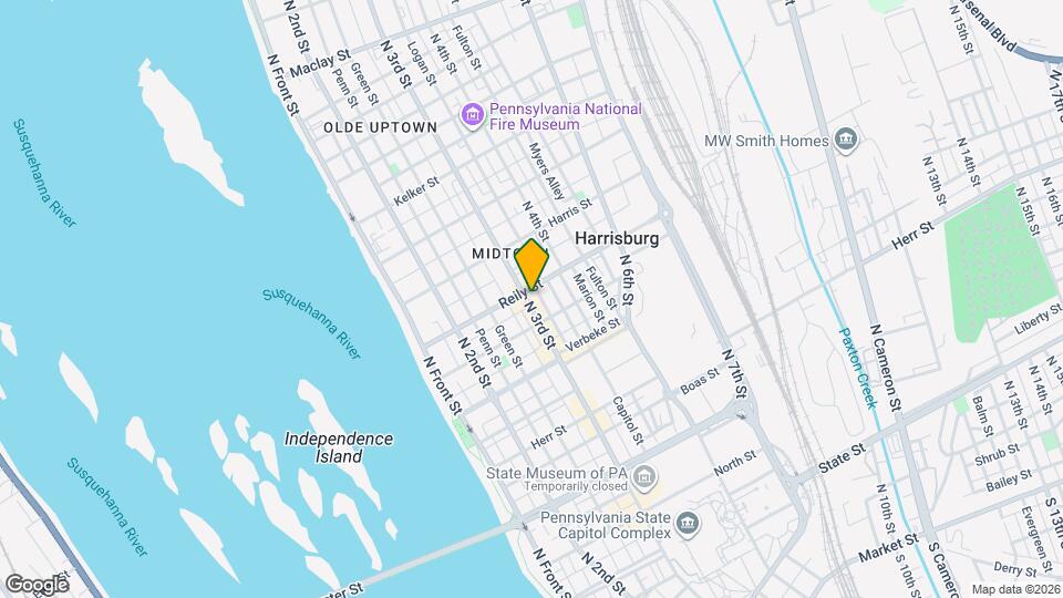 1423 N 3rd St Mapa y Detalles de la Ubicación