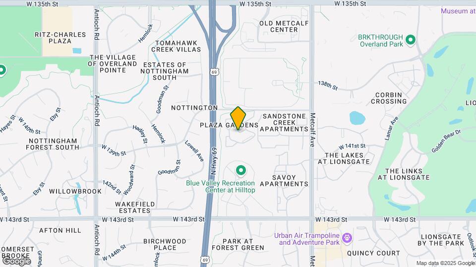 The Louis Overland Park Map and Location Details
