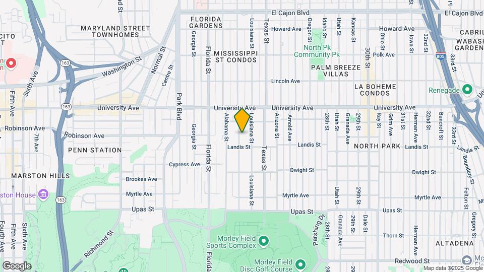 3737-3745 Mississippi St Mapa y Detalles de la Ubicación