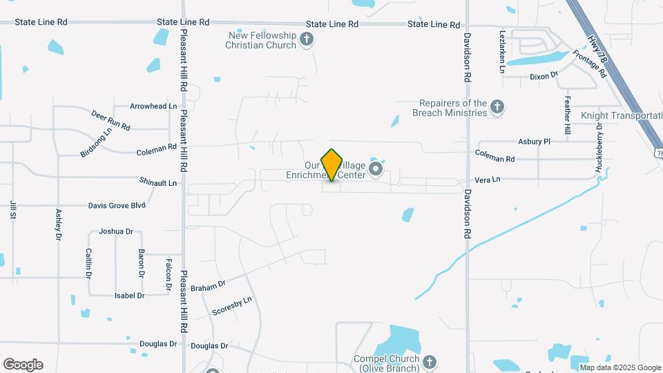 5571 Stonecrest Dr Map and Location Details