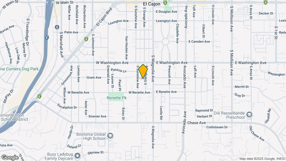 816 S Orange Ave Map and Location Details
