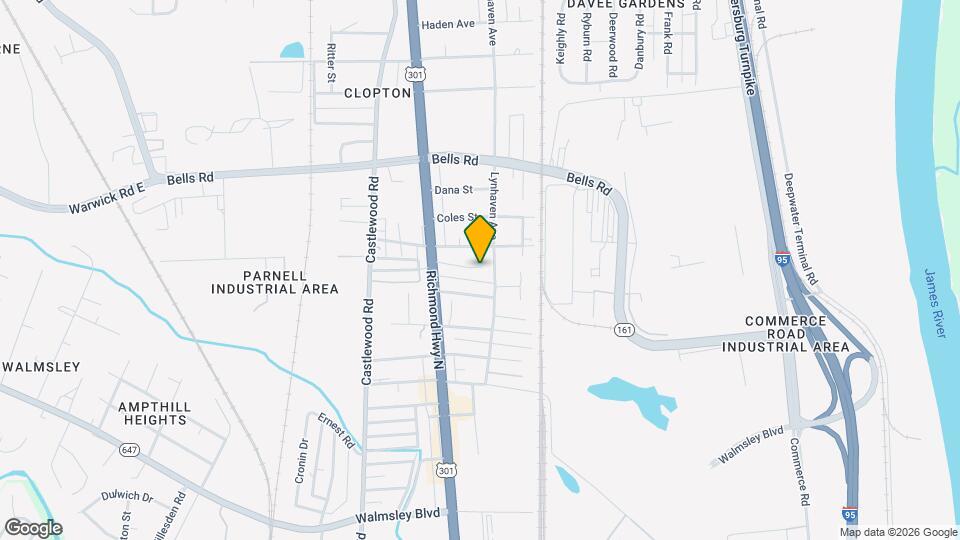 4161 Richmond Hwy Map and Location Details