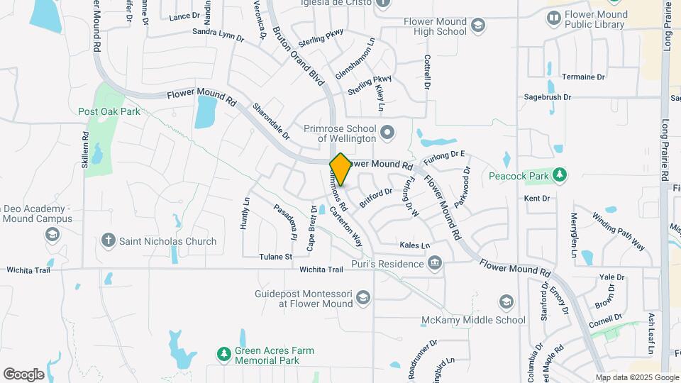 3215 Mission Ridge Dr Map and Location Details