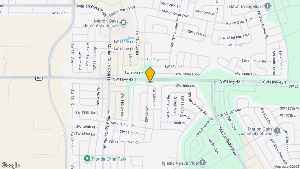 13691 SW 43rd Cir Mapa y Detalles de la Ubicación