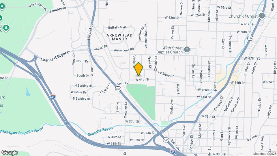 1722 W 44th St, Unit B Map and Location Details