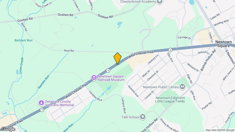 4022 West Chester Pike Map and Location Details