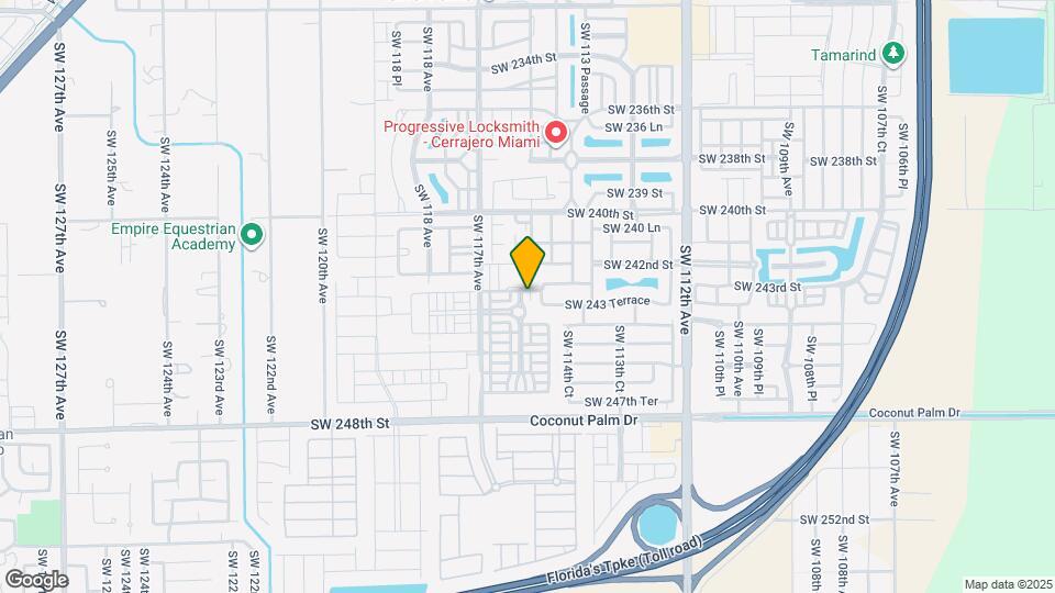 24313 SW 115 Ct Map and Location Details