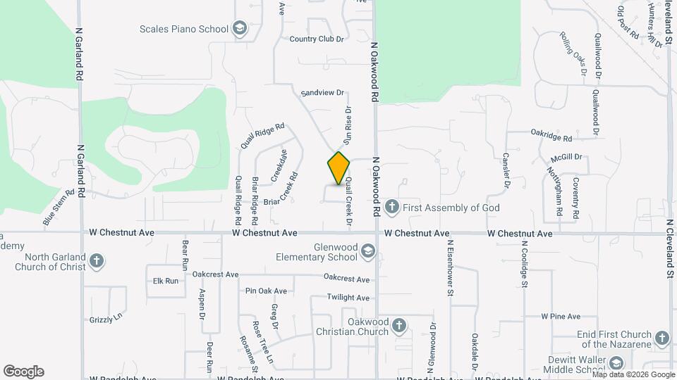 4105 Timberlane Map and Location Details