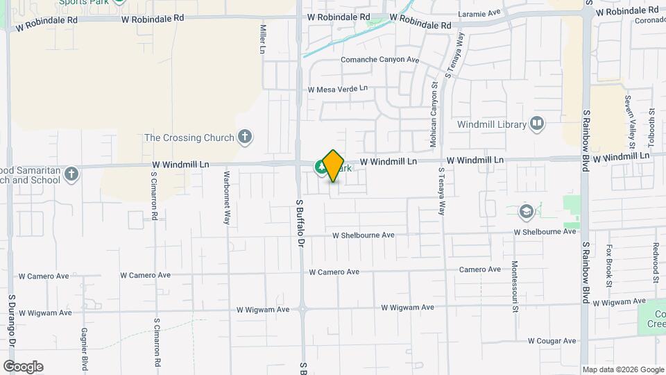 8164 Caldera Creek St Map and Location Details