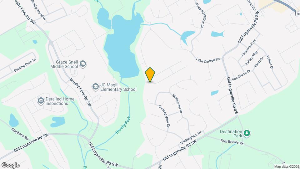 925 Lakehaven Ln Map and Location Details