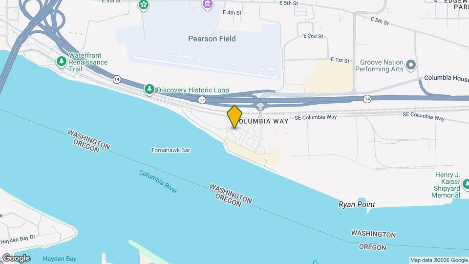 1732 SE Columbia River Dr Map and Location Details