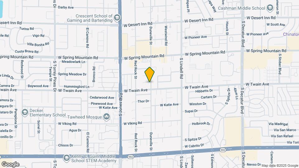 5817 Sinaloa Ct Map and Location Details