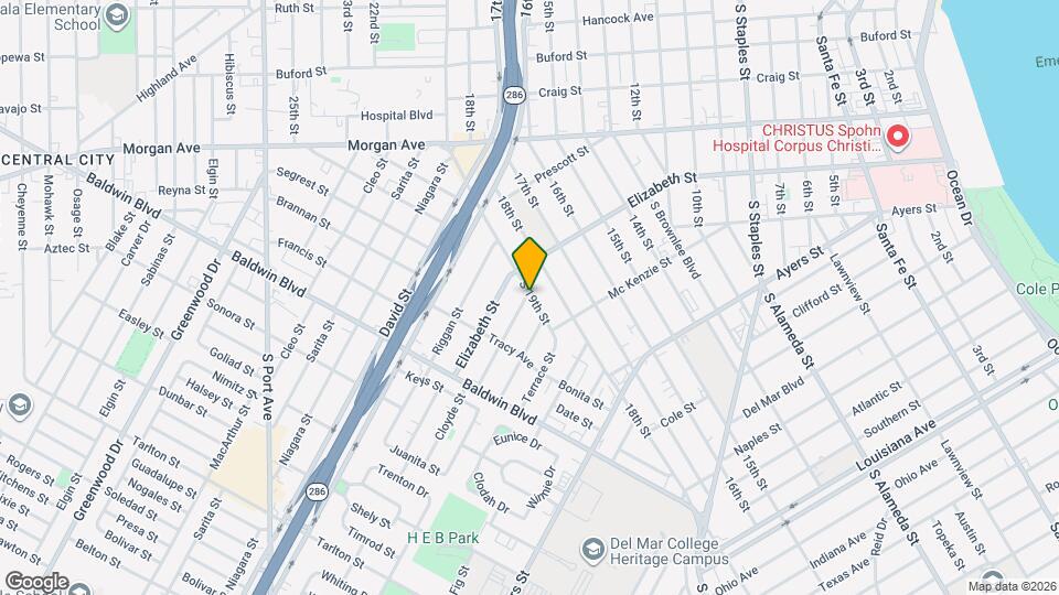 1525 S 19th St Mapa y Detalles de la Ubicación