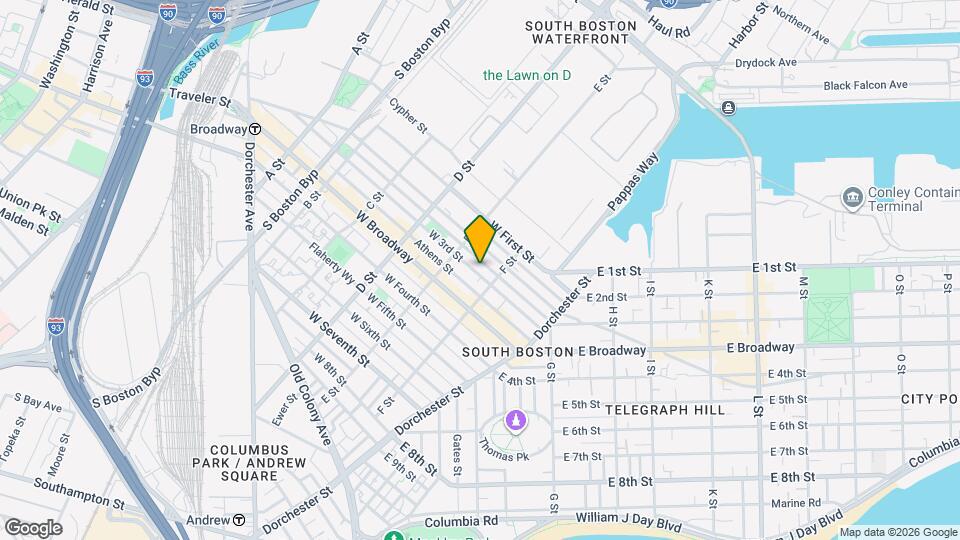 256 W 3rd St Map and Location Details