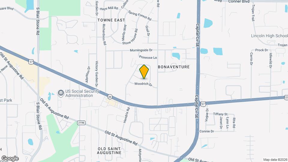 2956 Woodrich Dr Map and Location Details