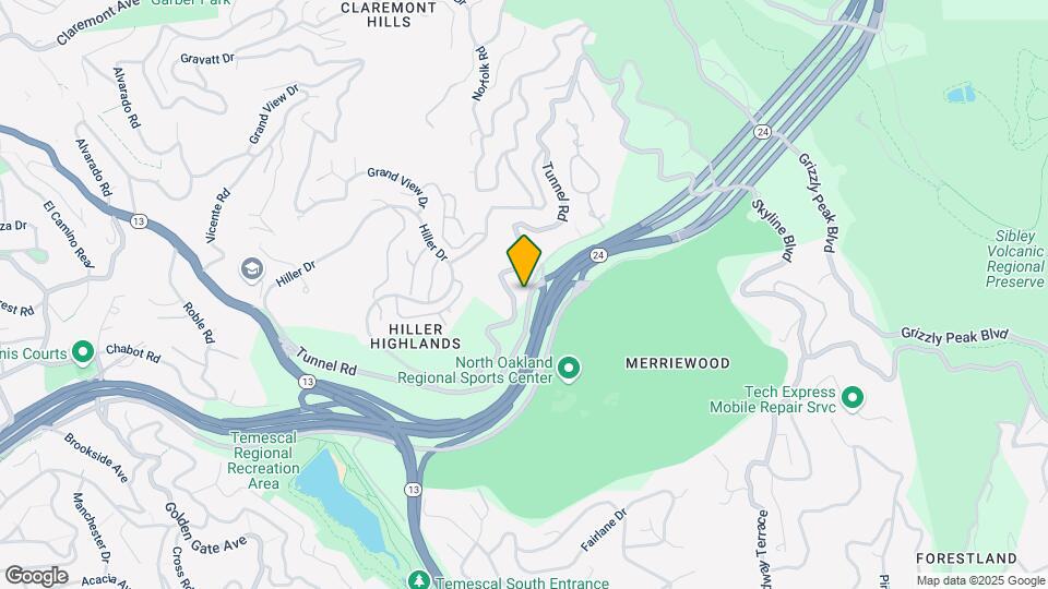 120 Caldecott Ln Map and Location Details