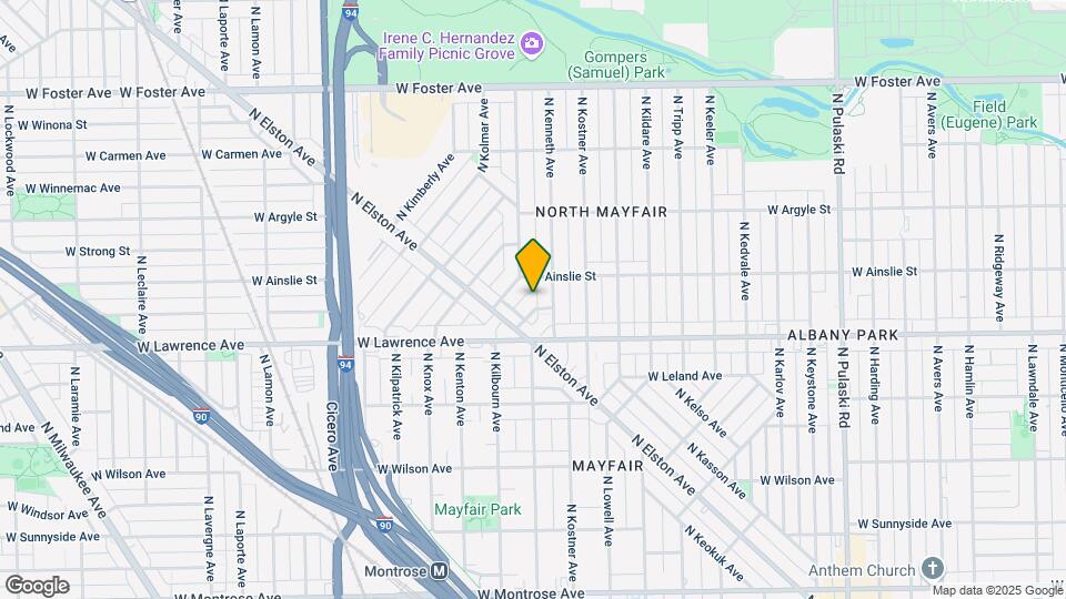 4450 W Gunnison St Map and Location Details
