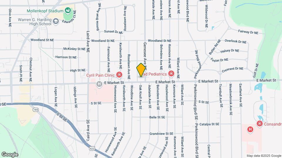 1863 E Market St, Unit 201 Map and Location Details