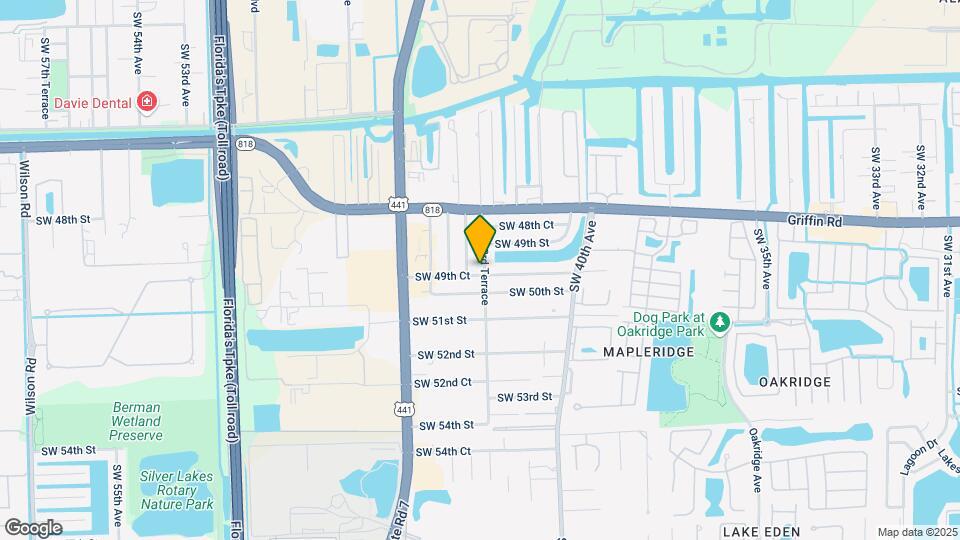 4361 SW 49th Ct Map and Location Details