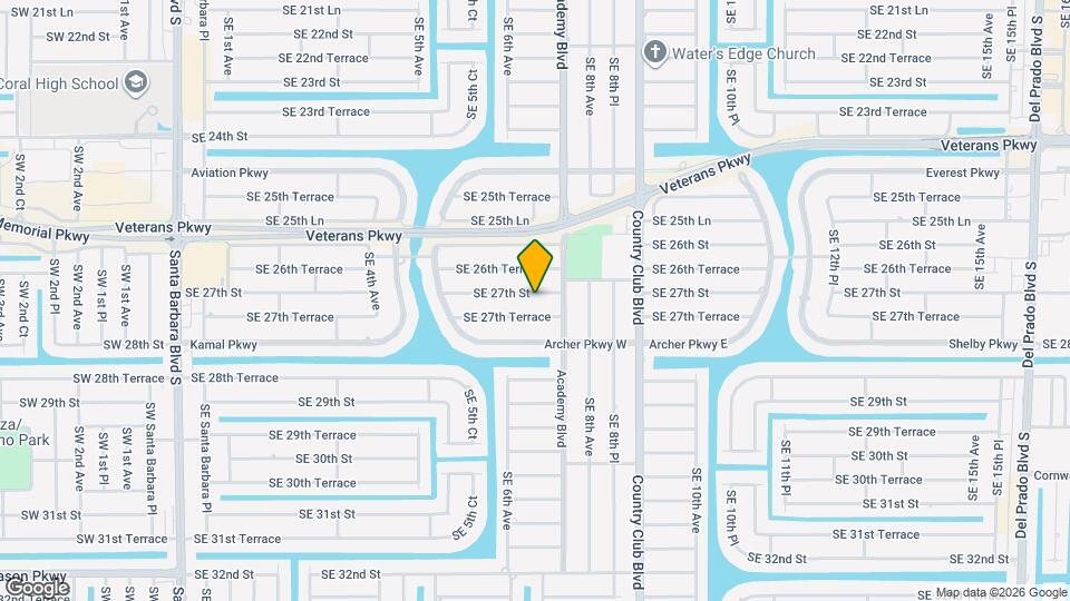 616 SE 27th St Mapa y Detalles de la Ubicación