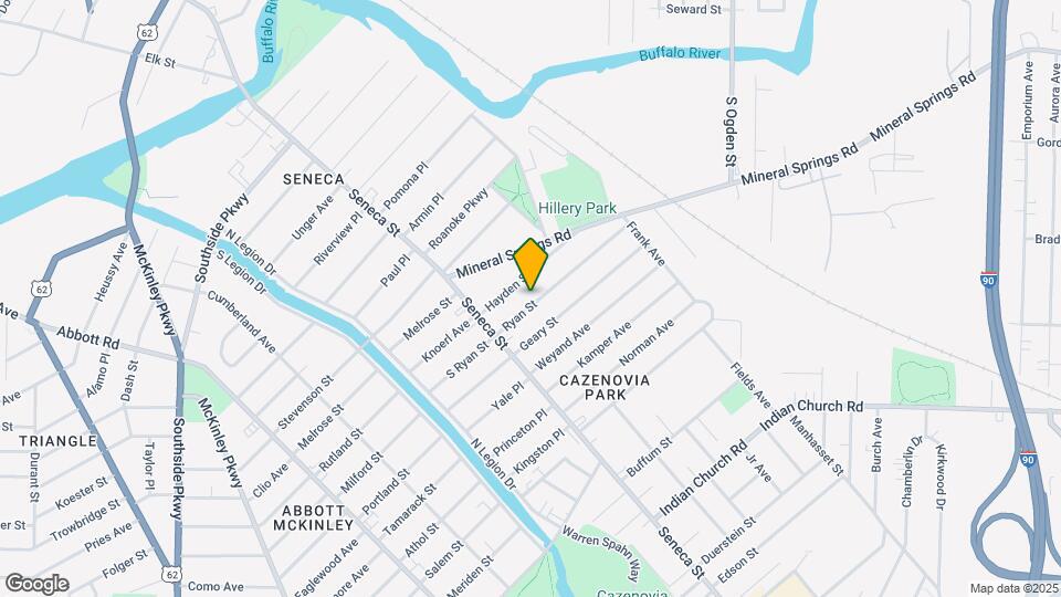 50 Ryan St Map and Location Details