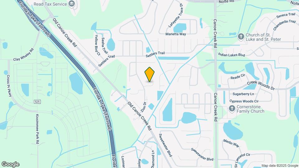 2804 Latter Day Ct Map and Location Details