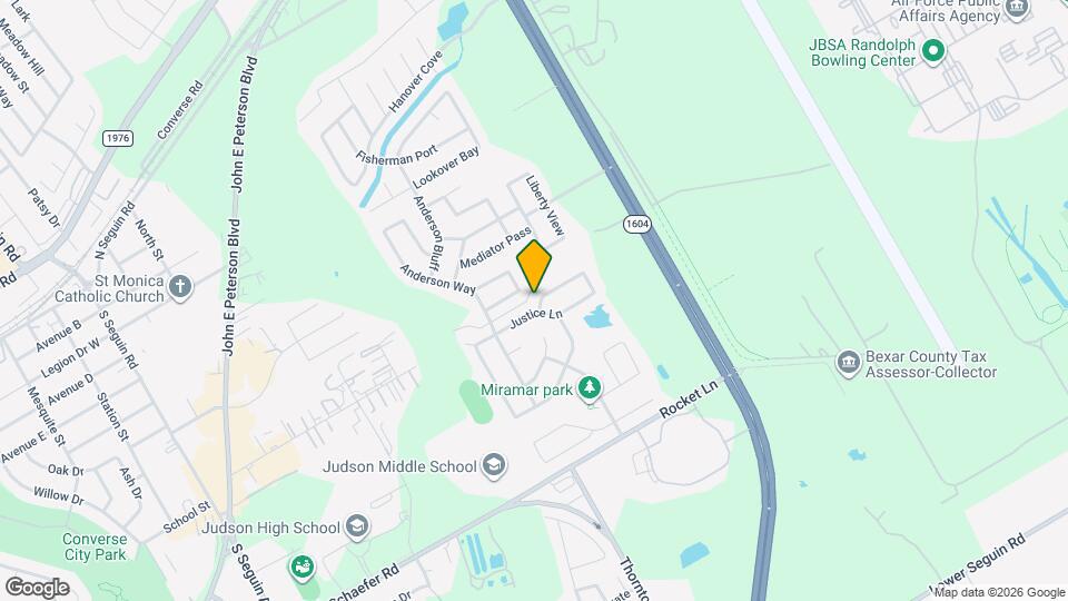 8907 Wolff Vista Map and Location Details