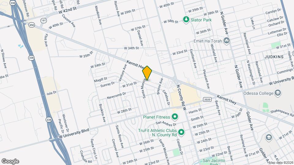 2816 Catalina Dr Map and Location Details